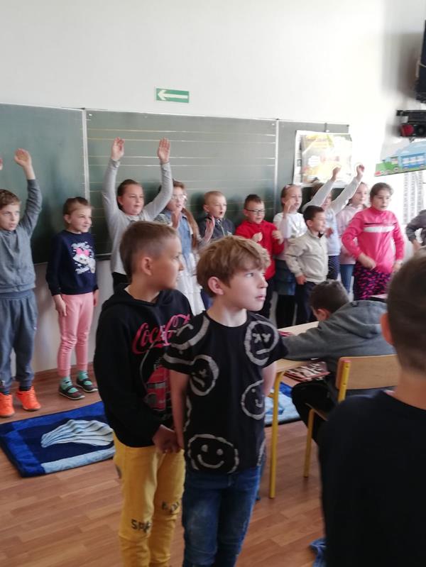 Lekcje otwarte z udziałem zaproszonych gości w Męcinie Małej